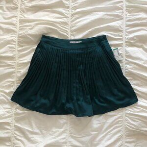 SIMONS TWIK Pleated Skirt With Built-In Shorts